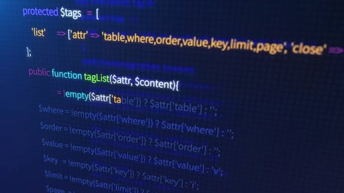 Le code de programmation fonctionne