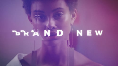 Dynamic Fashion Opener with Glitch Text Effects