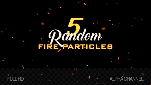 Flying Fire Particles