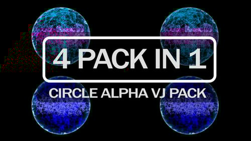 Circle Alpha VJ Pack