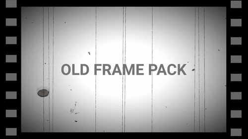 Vintage Film Frame Overlays and Grunge Effects