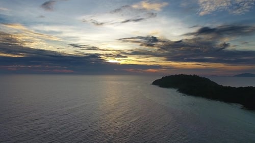 Aerial View on Tropical Ko Lipe Island in Thailand