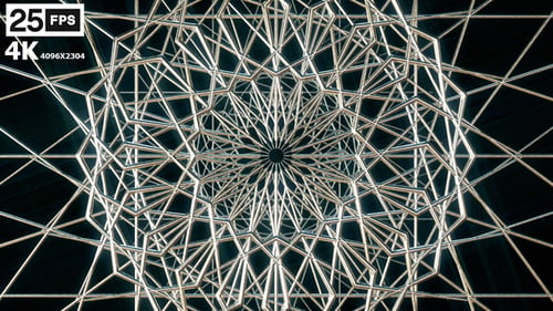 Islamische Kunstgeometrie 02 4K