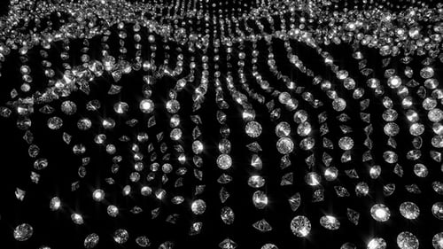 Diamonds Waves 4K
