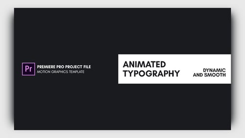 Animated Typography - Essential Graphics | Mogrt