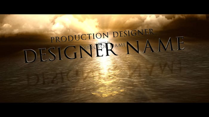 After Effects Cinematic Opening Titles Templates Editable Titles