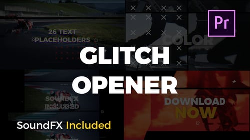 Glitch Opener | Premiere Pro