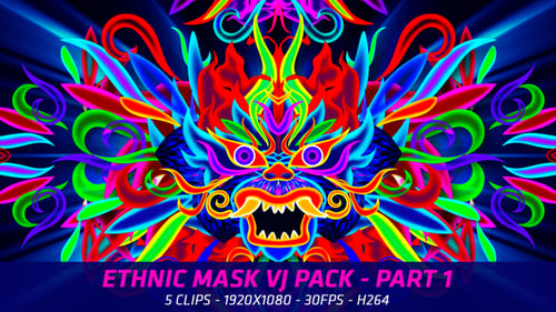 Ethnic Mask VJ Packs