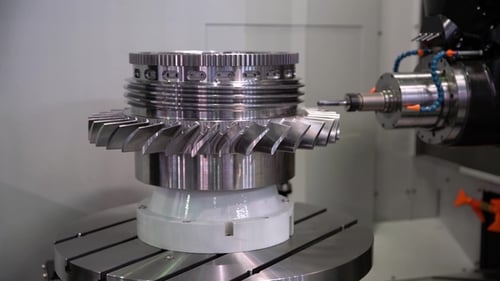 Metalworking CNC Milling Machine.