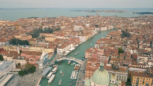 Aerial View of Venice