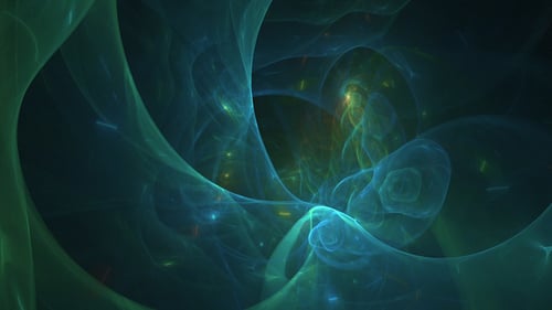 Dynamic Abstract Flowing Shapes Background Animation