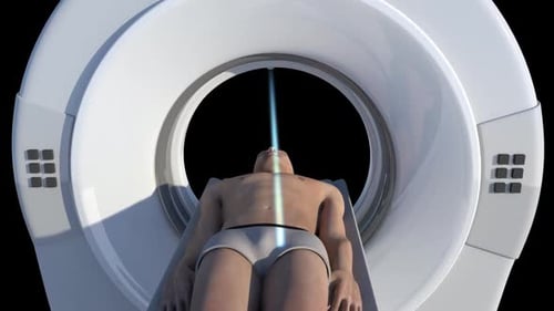 Man Who Undergoes A Ct Scan Version2