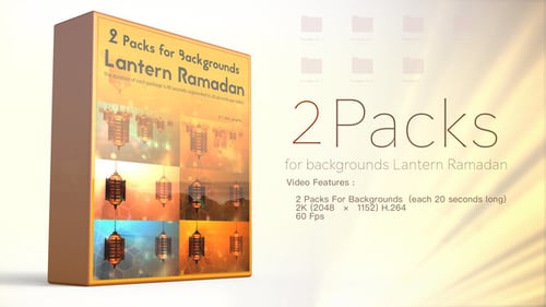 Seamless Looping Islamic Lanterns for Ramadan and Eid Celebrations