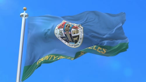 Bandera del condado de Los Ángeles