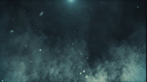 Dark Smoke and Particle Animated Cinematic Opener