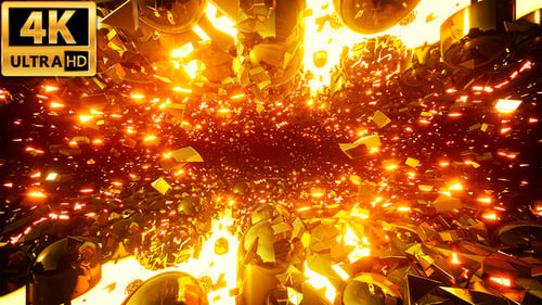 Golden Glow 4k