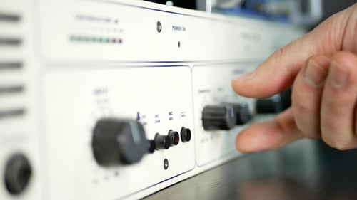 Audio Equalizer Moving Bars