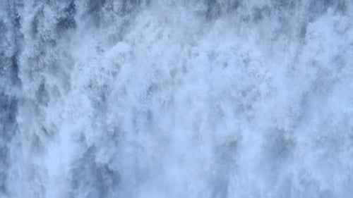 Hodafoss Sehr schöner isländischer Wasserfall. Es befindet sich im Norden in der Nähe des Myvatn-Sees