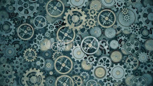 2 Grange Cogwheels Backgrounds
