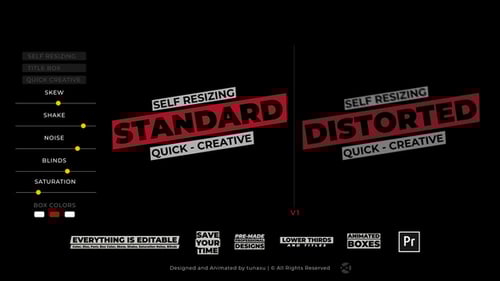 Title Box - Auto Resizing Titles and Lower Thirds