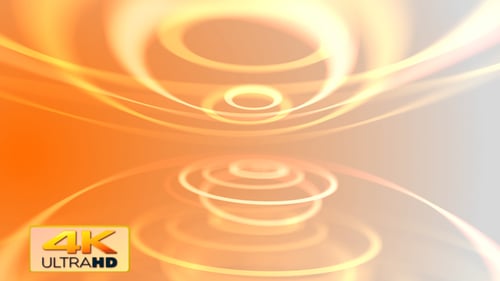 Abstract Radiant Circle Light Waves Background