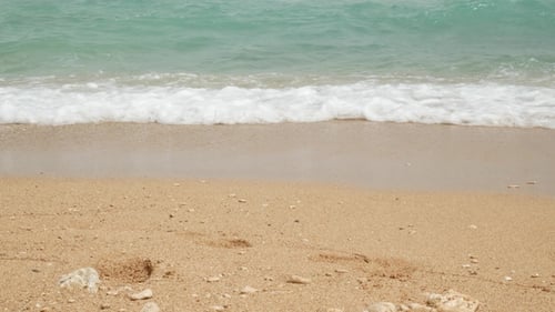 Wasser, Meer oder Meer am Strand