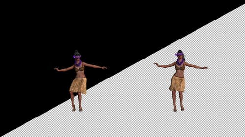Hawaiian Girl Dance