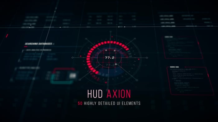 HUD - Framework, Video Displays ft. action & data - Envato
