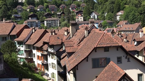 BERN, SWITZERLAND. Architecture of Bern, Switzerland.