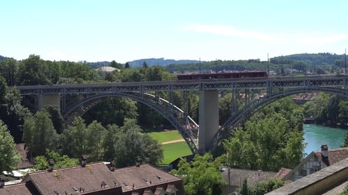 Bern, Switzerland. View From the Observation Platform in Bern, Switzerland.