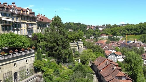 Bern, Switzerland: View From the Observation Platform in Bern, Switzerland.