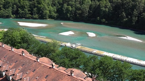 View From the Observation Platform in Bern, Switzerland