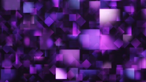Abstract Purple Geometric Background Loop