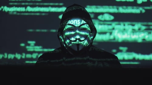 Anonymous in the Mask Steals User Data on the Network