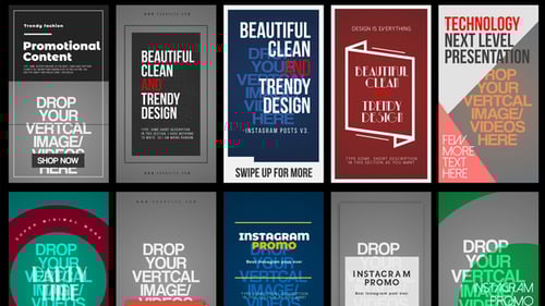 Dynamic Modern Instagram Stories Template for Social Media Promo