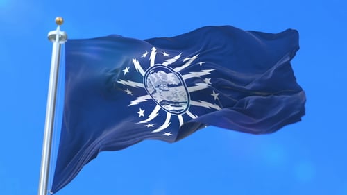 Flag of Buffalo City in United States of America