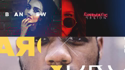 Dynamic Glitch Effect Video Promo Opener