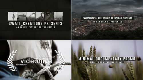 Minimal Documentary Intro for Environmental and Social Cause Videos