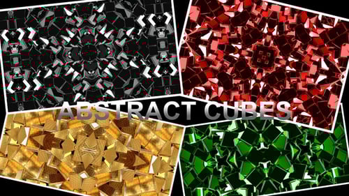 VJ Abstract Cubes