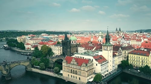 Prag und die Moldau