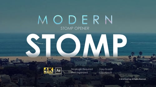 Dynamic Text Stomp Opener with Fast Transitions