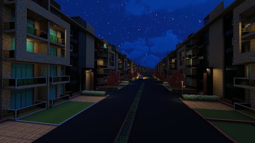 The City At Night
