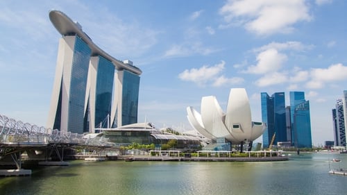 Singapore Marina Bay Sands with ArtScience