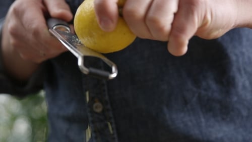 Lemon Zest Preparation, Food Preparation