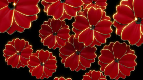 Red Jewel Flowers