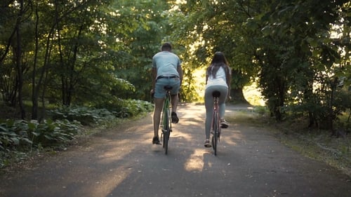 Weekend Riding in Park