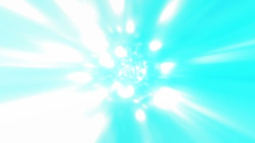 Futuristic Space Travel Warp Tunnel Loop Motion Background