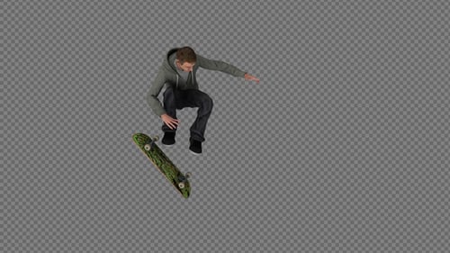 The Boy Skateboard Flip Nollie Fingerflip Airpack 3in1