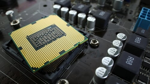Modern Processor and Motherboard for a Home Computer