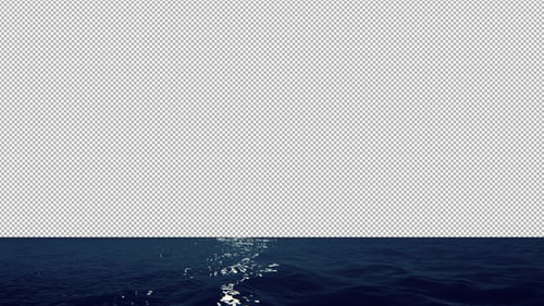 Realistisches Meer — transparent